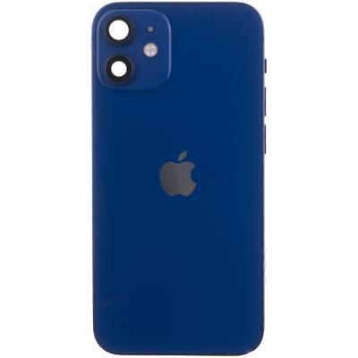 Корпус для iPhone 12 mini, в сборе, оригинал, с разборки (Blue) - интернет-магазин запасных частей для телефонов и электроники MaxService