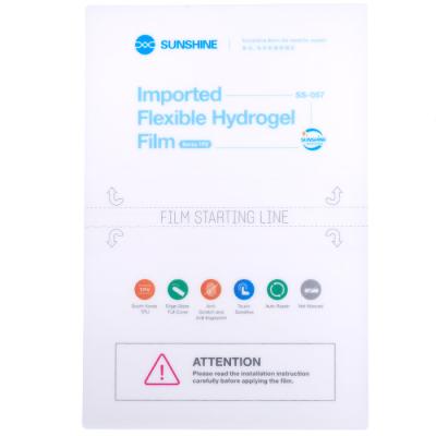 Гидрогелевая пленка SUNSHINE SS-057 вырезеная под модель - интернет-магазин запасных частей для телефонов и электроники MaxService