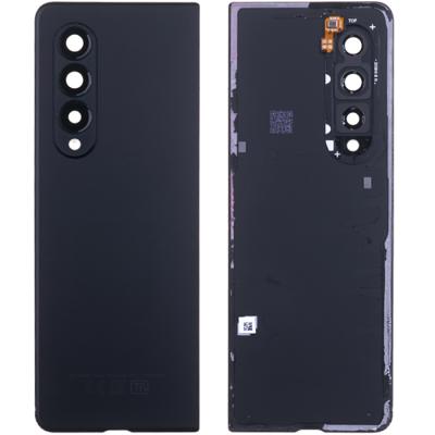 Задняя крышка для Samsung Galaxy Z Fold3 F926, оригинал, с разборки (Black, №126, Мелкие царапины, состояние 8 из 10)