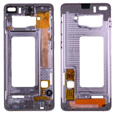 Рамка крепления дисплея для Samsung Galaxy S10 Plus (оригинал Б/У, Pink)