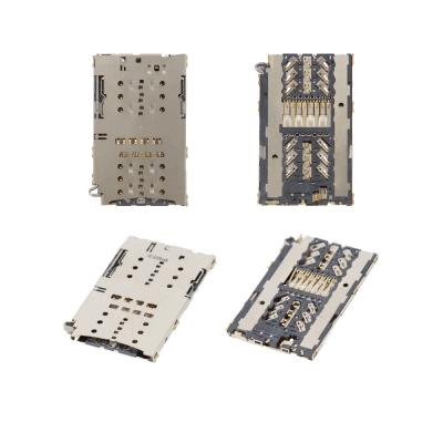 Коннектор SIM-карты для Samsung Galaxy A3 2017 A320F, Galaxy A5 2017 A520F, Galaxy A8 2018 A530F, Ga - интернет-магазин запасных частей для телефонов и электроники MaxService