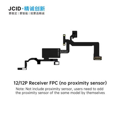 Шлейф JCID для iPhone 12/12 Pro Receiver FPC (без датчика приближения) - интернет-магазин запасных частей для телефонов и электроники MaxService