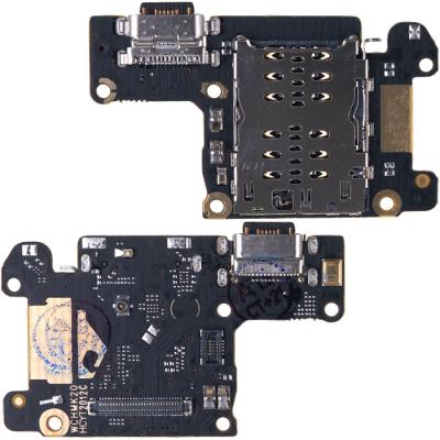 Нижняя плата коннектора зарядки для Xiaomi Redmi 9T/9 Power, Poco M3, с микрофоном (копия)