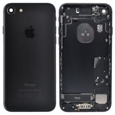 Корпус для Apple iPhone 7, A1778, в сборе, оригинал (с разборки) (мелкие царапины, черный)