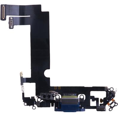 Шлейф для iPhone 12 mini коннектора зарядки, оригинал, с разборки (Blue) - интернет-магазин запасных частей для телефонов и электроники MaxService