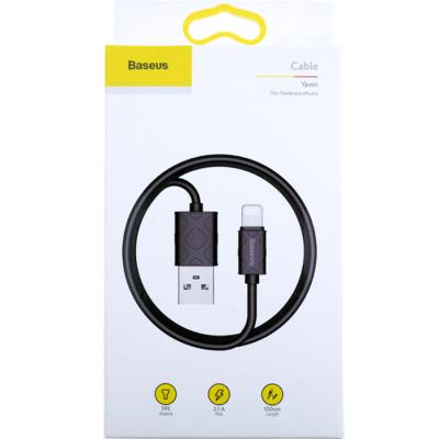 USB дата-кабель Baseus Yaven CALUN-01, Lightning, 2.1А, 1 м - интернет-магазин запасных частей для телефонов и электроники MaxService