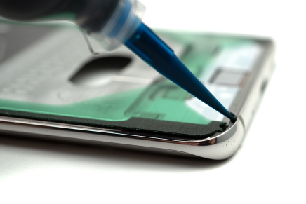 Вклейка дисплея в раму