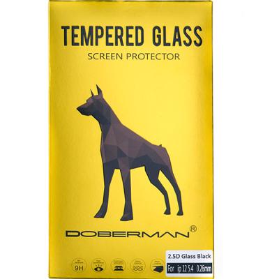 Защитное стекло Doberman для iPhone 12 Mini, 2.5D 9H, (клей по всей плоскости) - интернет-магазин запасных частей для телефонов и электроники MaxService