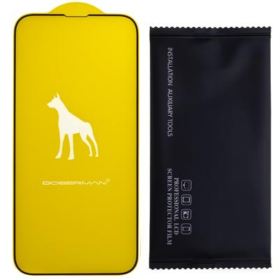 Защитное стекло Doberman для iPhone 13/13 Pro, (клей по всей плоскости) - интернет-магазин запасных частей для телефонов и электроники MaxService