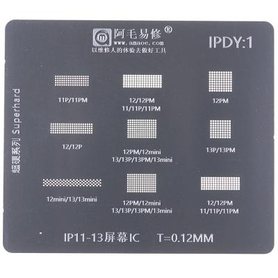 BGA трафарет Amaoe IPDY:1 iPhone 11-13 Pro Max для микросхемы тачскрина - интернет-магазин запасных частей для телефонов и электроники MaxService