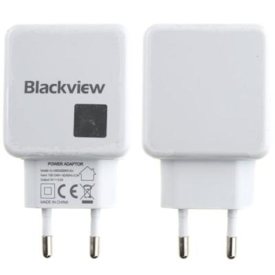 Сетевое зарядное устройство Blackview HJ-0502000K9-EU, USB-A, 2.0 А, 5 В, оригинал - интернет-магазин запасных частей для телефонов и электроники MaxService