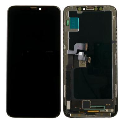 Дисплей для iPhone X, с рамкой, оригинал (переклеен тачскрин) - интернет-магазин запасных частей для телефонов и электроники MaxService