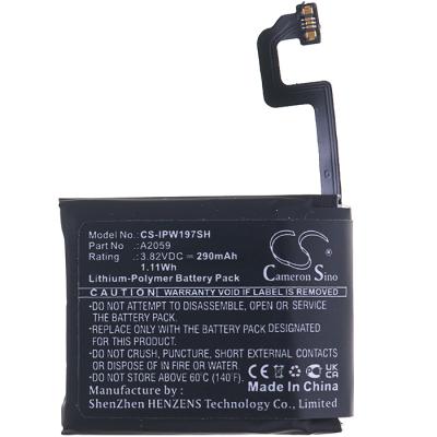 Аккумулятор A2059 Cameron Sino для Apple Watch Series 4 44mm, (Li-Polymer, 290mAh, 3.82В) - интернет-магазин запасных частей для телефонов и электроники MaxService