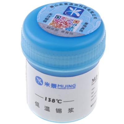 Паяльна паста MiJing MJ-138A (35г) 138°C - інтернет-магазин запасних частин для телефонів та електроніки MaxService