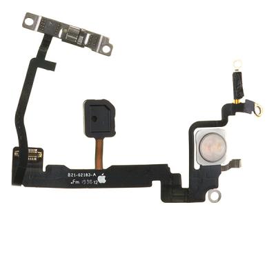 Шлейф кнопки включения для Apple iPhone 11 Pro, с микрофоном и вспышкой - интернет-магазин запасных частей для телефонов и электроники MaxService