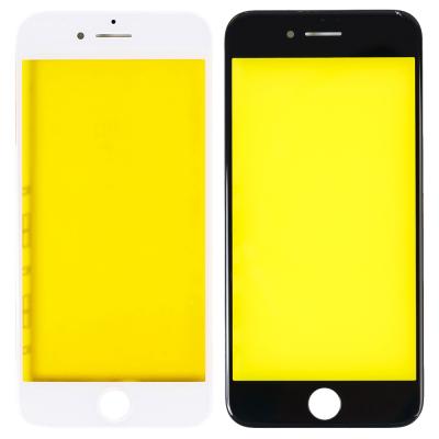 Стекло экрана под переклейку для iPhone 7, с рамкой и сеткой динамика - интернет-магазин запасных частей для телефонов и электроники MaxService