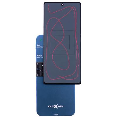 Дисплей для Samsung Galaxy Note 20 N980, оригинал (переклеено стекло) с дефектом (вариант 1, черный)