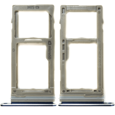 Лоток | Держатель SIM карты для Samsung Galaxy Note 9, N960, N960F, N960U (синий, 1SIM)