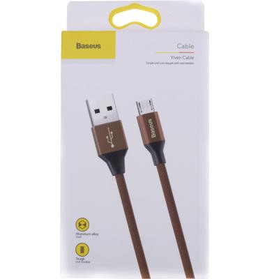 USB дата-кабель Baseus Yiven, micro-USB, 2.0 А, 1.5 м, в нейлоновой оплетке, CAMYW-B12 - интернет-магазин запасных частей для телефонов и электроники MaxService