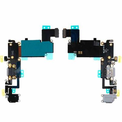 Шлейф коннектора зарядки для Apple iPhone 6s Plus, с коннектором наушников, с микрофоном - интернет-магазин запасных частей для телефонов и электроники MaxService