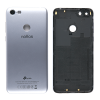 Задня кришка для TP-Link Neffos C9A TP706A, з бічними кнопками, оригінал (Cloudy Grey)