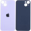 Задняя крышка для iPhone 14 Plus, большой вырез под камеру, оригинал (Purple)