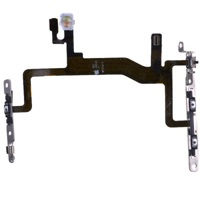 Шлейф для Apple iPhone 6s кнопки включения и регулировки громкости, с микрофоном и вспышкой - интернет-магазин запасных частей для телефонов и электроники MaxService