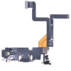 Шлейф коннектора зарядки для iPhone 14 Pro, с микрофоном (Space Black)
