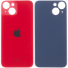 Задняя крышка для iPhone 14, большой вырез под камеру (Red)