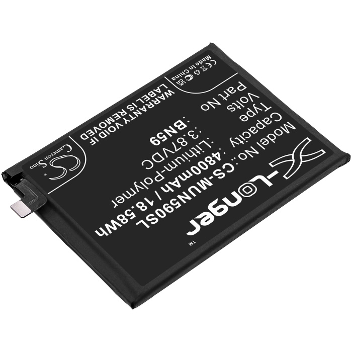 Акумулятор BN59 Cameron Sino для Xiaomi Redmi Note 10, (Li-Polymer, 4800mAh, 3.87В) - інтернет-магазин запасних частин для телефонів та електроніки MaxService