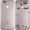 Задня кришка для Xiaomi Mi A1/Mi 5x, з бічними кнопками та склом камери (золота)