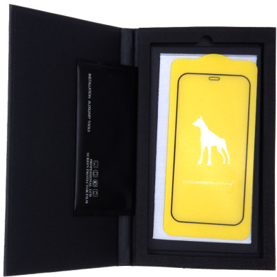 Защитное стекло Doberman для iPhone 12 Mini, 2.5D 9H, (клей по всей плоскости) - интернет-магазин запасных частей для телефонов и электроники MaxService