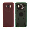 Задняя крышка для Samsung Galaxy S8 G950/G950F (оригинал Китай, со стеклом камеры, Burgundy Red)