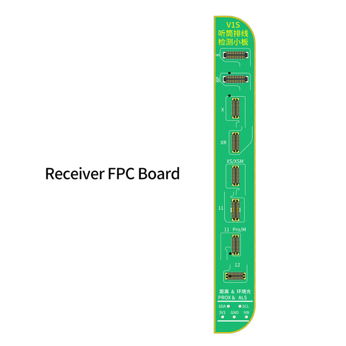 Адаптер JC V1S/V1SE Receiver FPC Board iPhone 8-12 Pro Max - интернет-магазин запасных частей для телефонов и электроники MaxService