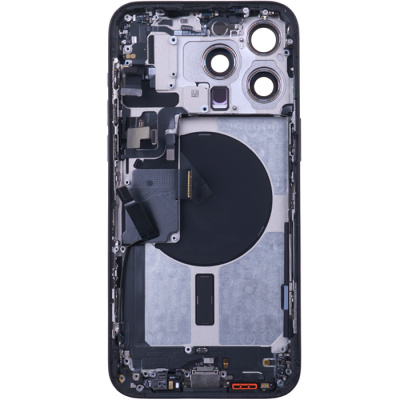 Корпус для iPhone 15 Pro Max, European Version, оригинал, с разборки (№125, Black Titanium (состояние нового))