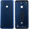 Задня кришка Asus ZenFone Max M2 ZB633KL, з бічними кнопками та склом камери, оригінал (Blue)