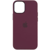 Чехол Silicone Case для Apple iPhone 12 mini (Plum)