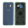 Задня кришка Samsung Galaxy S8 G950 (оригінал Китай, зі склом камери, Coral Blue)