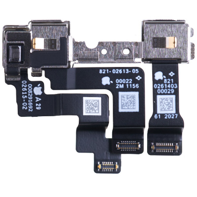 Шлейф для iPhone 12 mini фронтальной камеры, с Dot Projector, оригинал, с разборки - интернет-магазин запасных частей для телефонов и электроники MaxService