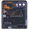 Задняя верхняя крышка для Samsung Galaxy Z Flip F700, с задним дисплеем, оригинал (снят с телефона) - интернет-магазин запасных частей для телефонов и электроники MaxService