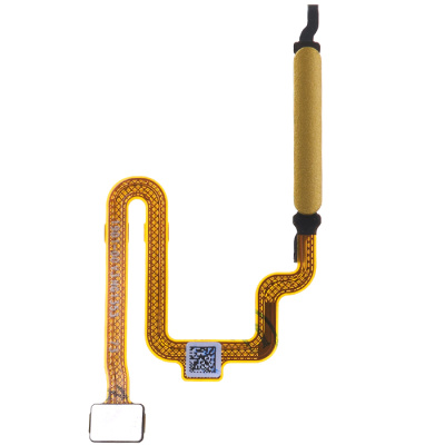 Шлейф сканера отпечатка пальца для Xiaomi Redmi Note 11 5G/Poco M4 Pro 5G, с кнопкой включения, ориг (Yellow)