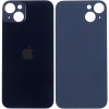 Задняя крышка для iPhone 14 Plus, большой вырез под камеру, оригинал (Midnight Black)