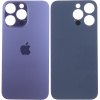Задняя крышка для iPhone 14 Pro Max, большой вырез под камеру, оригинал Китай (Deep Purple)