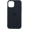 Чехол Silicone Case для Apple iPhone 12, iPhone 12 Pro (Black)