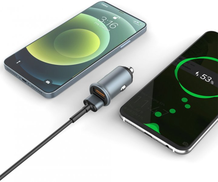 Автомобильное зарядное устройство Colorway 2USB Quick Charge 3.0 (36W) - интернет-магазин запасных частей для телефонов и электроники MaxService