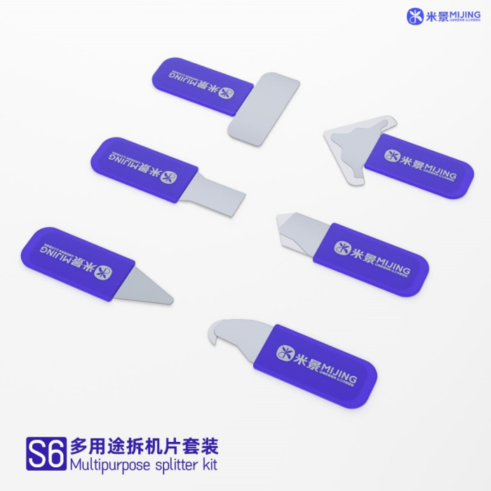 Набор инструментов MiJing S6 Multipurpose splitter kit для разборки телефонов - интернет-магазин запасных частей для телефонов и электроники MaxService