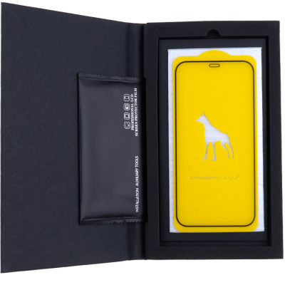 Защитное стекло Doberman для iPhone 12/12 Pro, 2.5D 9H, (клей по всей плоскости) - интернет-магазин запасных частей для телефонов и электроники MaxService